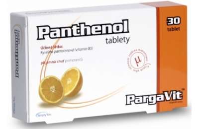 PargaVit Panthenol - Пантенол, 30 таблеток 
